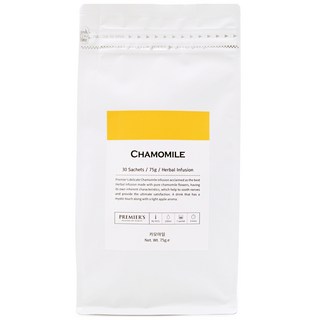 프리미어스티 카모마일 허브차, 2.5g, 30개입, 1개
