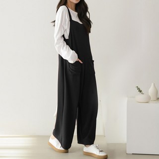 보리맘 임부 두줄 점프수트 R583