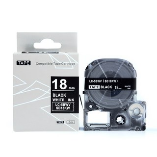 모든잉크샵 엡손 18mm 호환 라벨테이프