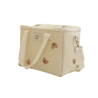 쉐베베 쉐고미 자수 시그니쳐 보냉백, 아이보리