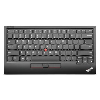레노버 ThinkPad 트랙포인트 무선 텐키리스 키보드 2, 블랙, 4Y40Z48977, 적축