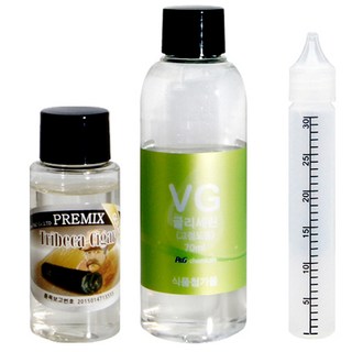 레전드몰 프리믹스 향료 액상 폐호흡 트리베카 시가 30ml + VG 70ml + 눈금공병, 1세트 대표 이미지 - 전자담배 폐호흡 액상 추천