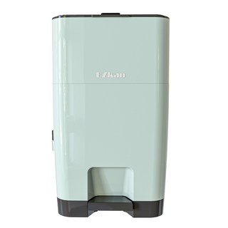 이지캔 종량제봉투 호환 투톤 기저귀 쓰레기통 + 리필 롤 세트, 투톤민트, 27L