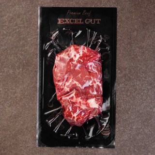 엑셀컷 부채 찹 스테이크 컷 (냉장), 200g, 1개