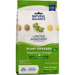 내추럴발란스 어덜트 강아지 LI 건식사료, 야채