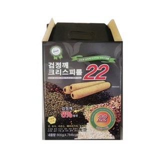 non gmo 검정깨 크리스피롤22 선물세트, 800g, 1개