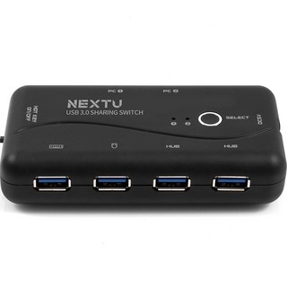 넥스트유 USB3.0 2:4 수동선택기