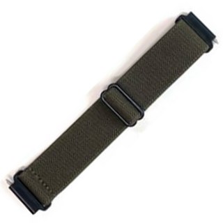 오펜트 호환용 나일론 스트레처블 밴드 스트랩 시계줄 20mm, 카키