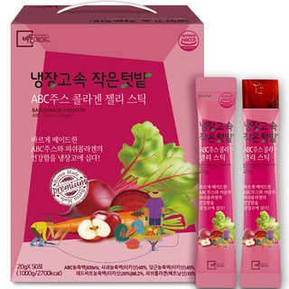 ABC果汁膠原蛋白果凍隨身包 50包入, 1kg, 1個