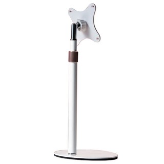 코끼리리빙 높이조절 모니터 TV 거치대 P3PI-7575, 화이트, 1개