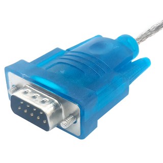 UniSync USB2.0轉RS232 9Pin高速資料傳輸線/轉接器 80cm 藍色, 單一商品, 1條