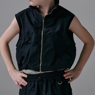 블루테일 아동용 옵티컬 자카드 니트 베스트