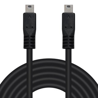 NEXT NextU USB mini B 10 針 KVM 有線鍵盤電纜 黑色 5m, 1767KVMKP-5M
