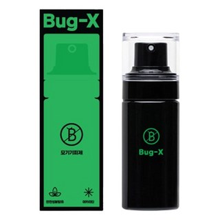 버그엑스 진드기 모기기피제, 50ml, 1세트