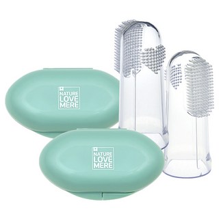 마더케이 실리콘 손가락 영유아 칫솔