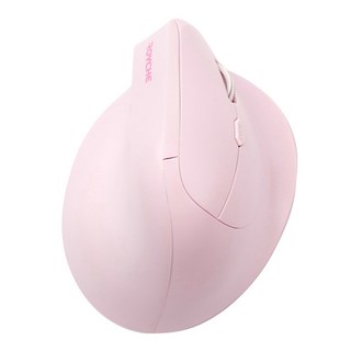 로이체 인체공학 저소음 버티컬 멀티페어링 충전식 블루투스 무선 마우스 RX-750V, 벚꽃 핑크