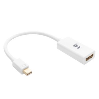 인네트워크 mini DP to HDMI 영상 변환 젠더, 1개