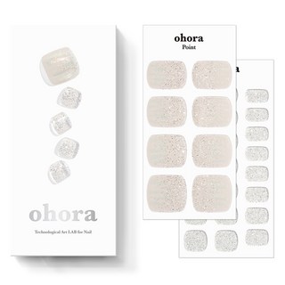 오호라 웨이브 페디 30p 세트, 1개, 실버