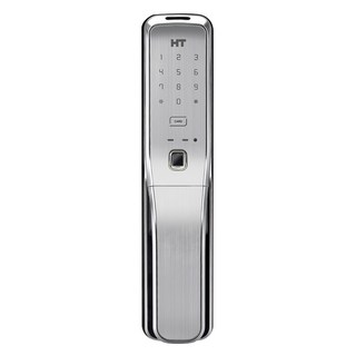 현대HT 지문인식 푸시풀 손잡이 있음 도어락 HDL-7390, 고객직접설치