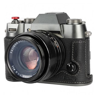 후지 X-T50 가죽 하프 케이스 키트 블랙
