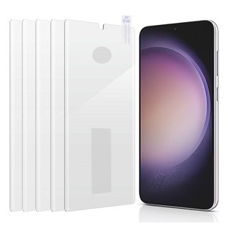 워너프 이지한 손쉬운 부착 우레탄 휴대폰 액정 보호 필름 5p 세트, 1세트