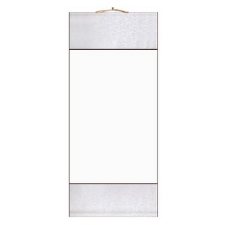 마다꾸미 고급 실크 인테리어 족자 걸이 13 대형 플레인, 1개
