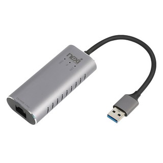 넥시 USB3.0 2.5Gbps 유선랜카드, 2.5Gbps 랜카드(NX-U3025G), 1개