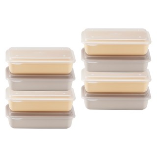 아띠홈 밀프렙 도시락, 크림 + 버터, 8개