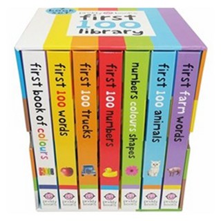 First 100 Library 세트 전 7권, Priddy Books