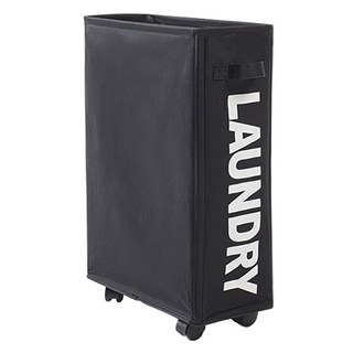 히키스 접이식 이동식 슬림 빨래 바구니