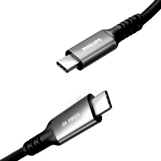 PHILIPS 飛利浦 Thunderbolt 3.0線 SWV6702, 1個, 2m