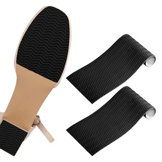 저스트픽 잘라쓰는 구두 미끄럼방지 패드, 블랙, 2개