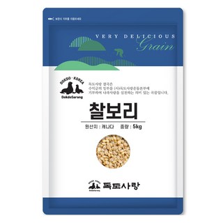 독도사랑 찰보리, 5kg, 1개