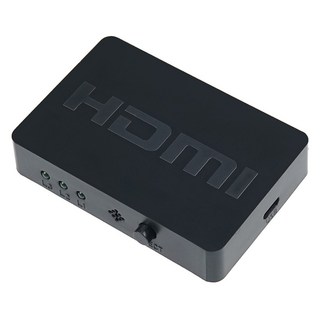 컴스마트 HDMI 3 x 1 선택기 4K 30Hz + 내장형IR 리모컨 세트, 1세트, TB529