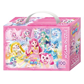 슈팅스타 캐치티니핑 시즌 5 직소퍼즐 100pcs 슈팅스타 마법의 프린세스, 아이누리