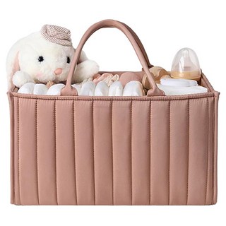 블룸홈 기저귀 수납 정리함, 진핑크