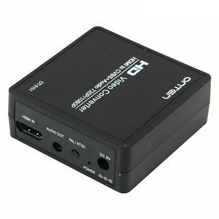 컴스 HDMI to 3RCA 아날로그 변환 컨버터, 1개