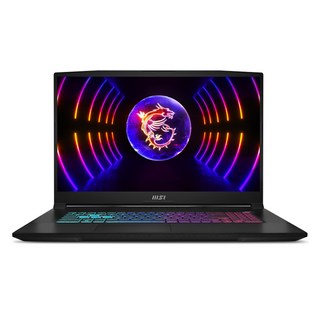 MSI 2025 스워드 GF76 17.3 코어i7 인텔 13세대 지포스 RTX 3050, 블랙, 512GB, 8GB, Free DOS, Sword GF76 B13UDXK (1465)