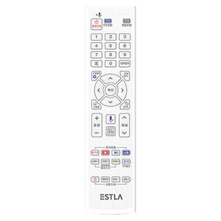이스트라 25년형 NEW 올인원 TV 셋탑박스 사운드바 통합 리모컨, 1개, ESTLA Remote