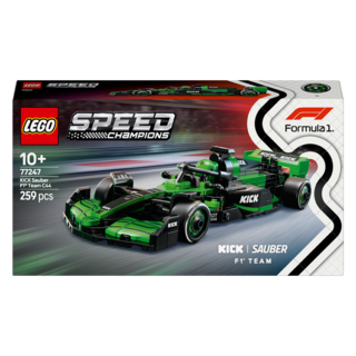 레고 스피드 챔피언 KICK Sauber F1 Team C44 레이스 카 77247, 혼합색상, 1개