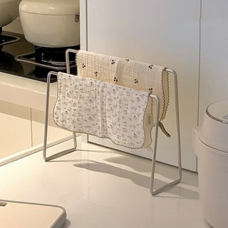 비블럭 스텐 304 틈새 2단 행주건조대