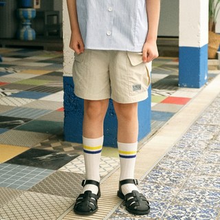 MaritheFrancoisGirbaud 兒童款ENFANT CLASSIC LOGO尼龍短褲