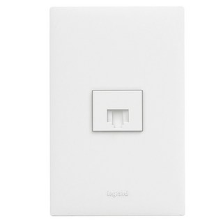 르그랑 아펠라 화이트 Simple 8핀 1구 조립형 매립 모듈러, 1개 1구 콘센트 르그랑 아펠라 화이트 Simple 8핀 1구 조립형 매립 모듈러, 1개 1구 콘센트