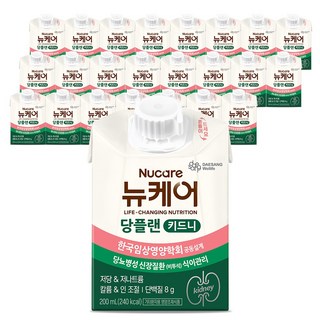 뉴케어 당플랜 키드니 영양식, 200ml, 24개