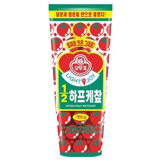 오뚜기 LIGHT & JOY 1/2 하프 케찹, 760g, 1개