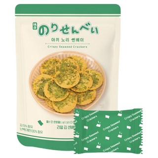 야끼 노리 김 센베이, 1개, 42g 대표 이미지 - 일본 과자 추천