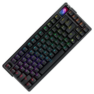 ASUS ROG AZOTH EXTREME NX STORM 클릭키 8K 게이밍 유무선 키보드, 블랙, 청축