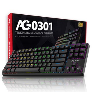 에이투 게이밍 LED 기계식 유선 일반형 키보드