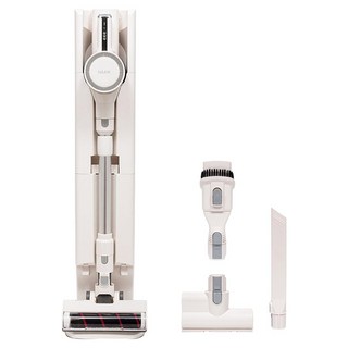 한경희생활과학 자동 먼지통비움 자동충전 클린타워 무선청소기 HCV-B400 PRO, 베이지