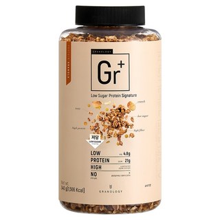 그라놀로지 Gr+ 저당 프로틴 그래놀라 시그니처, 340g, 1개